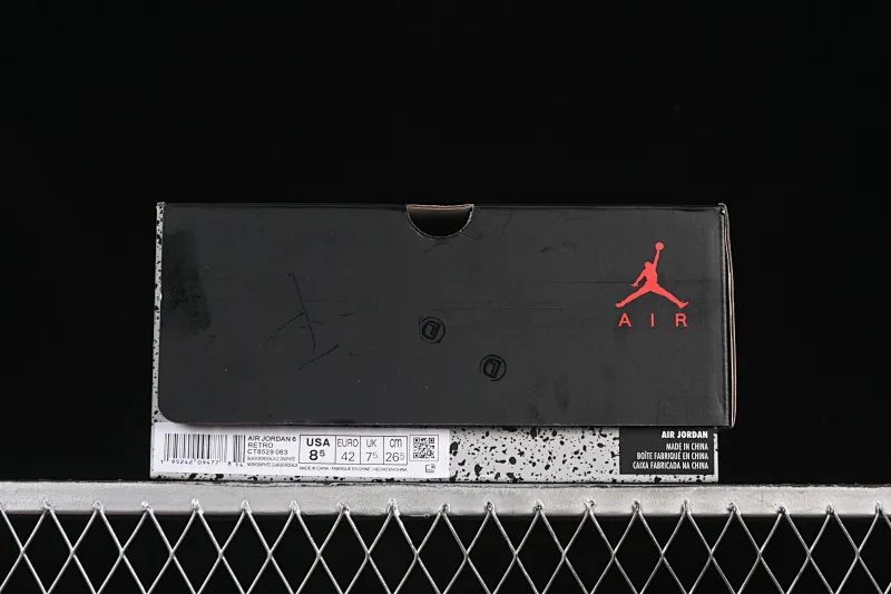 All categories Air Jordan Jordan series basketball shoes Air Jordan 6 Air Jordan 6 Retro AJ6 Joe 6 Bordeaux first layer authentic CT8529-063